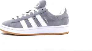 adidas Campus 00 Big Kid Sneakers, Grey Three/Cloud White/Cloud White, Size 6