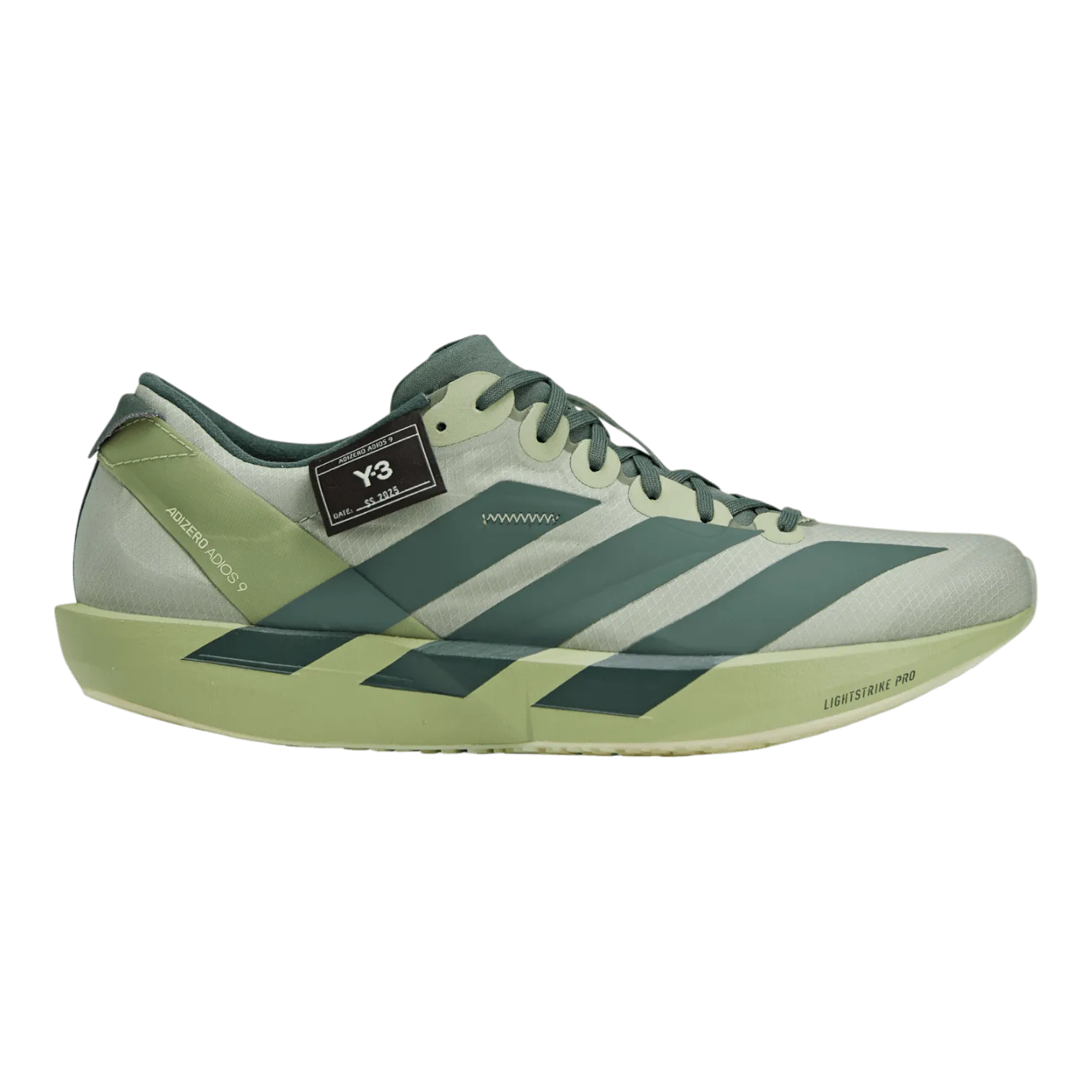 adidas Y3 Adios 9 Magic Lime/Almost Lime/Green Oxide for Men JS3138