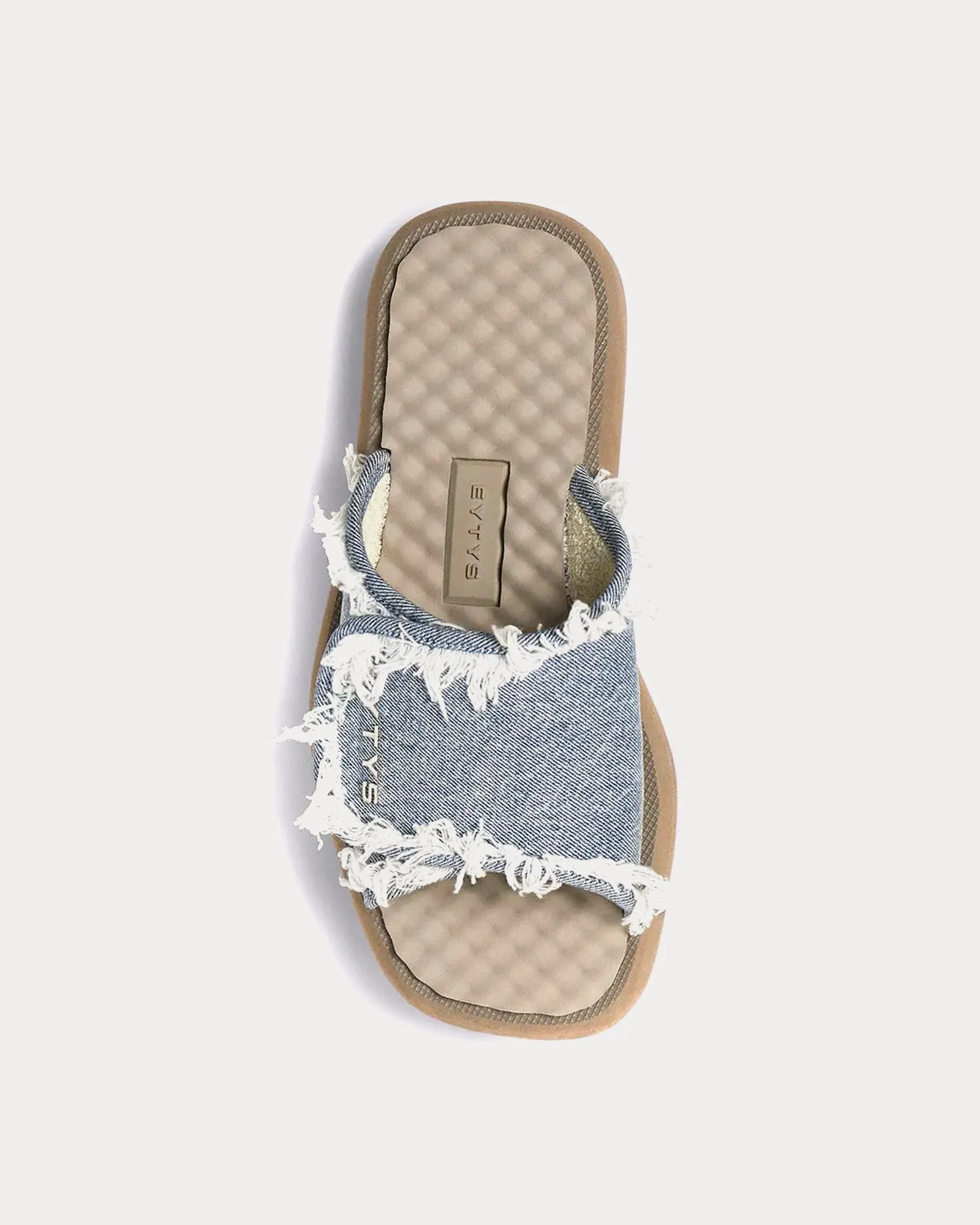Alessa Denim Light Stone Sandals