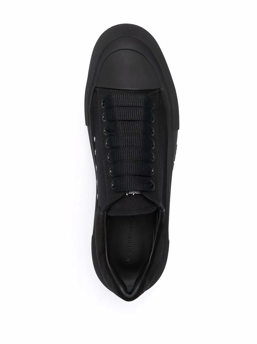 ALEXANDER MCQUEEN Deck low-top sneakers Black