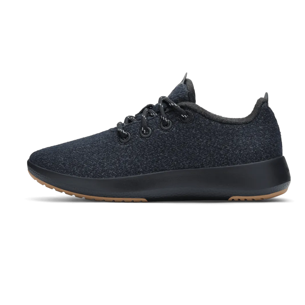 Allbirds Wool Runners Mizzles - LIMITED EDITION:Natural Black (Rugged Khaki Sole)