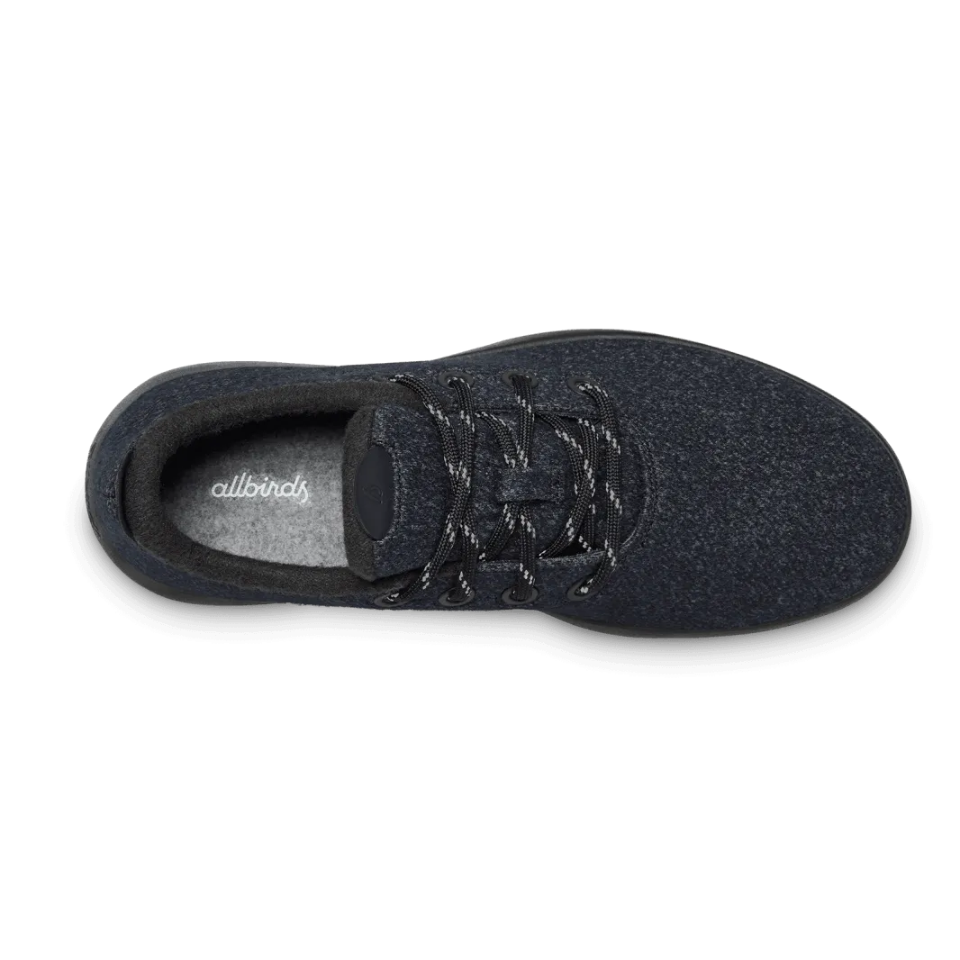 Allbirds Wool Runners Mizzles - LIMITED EDITION:Natural Black (Rugged Khaki Sole)