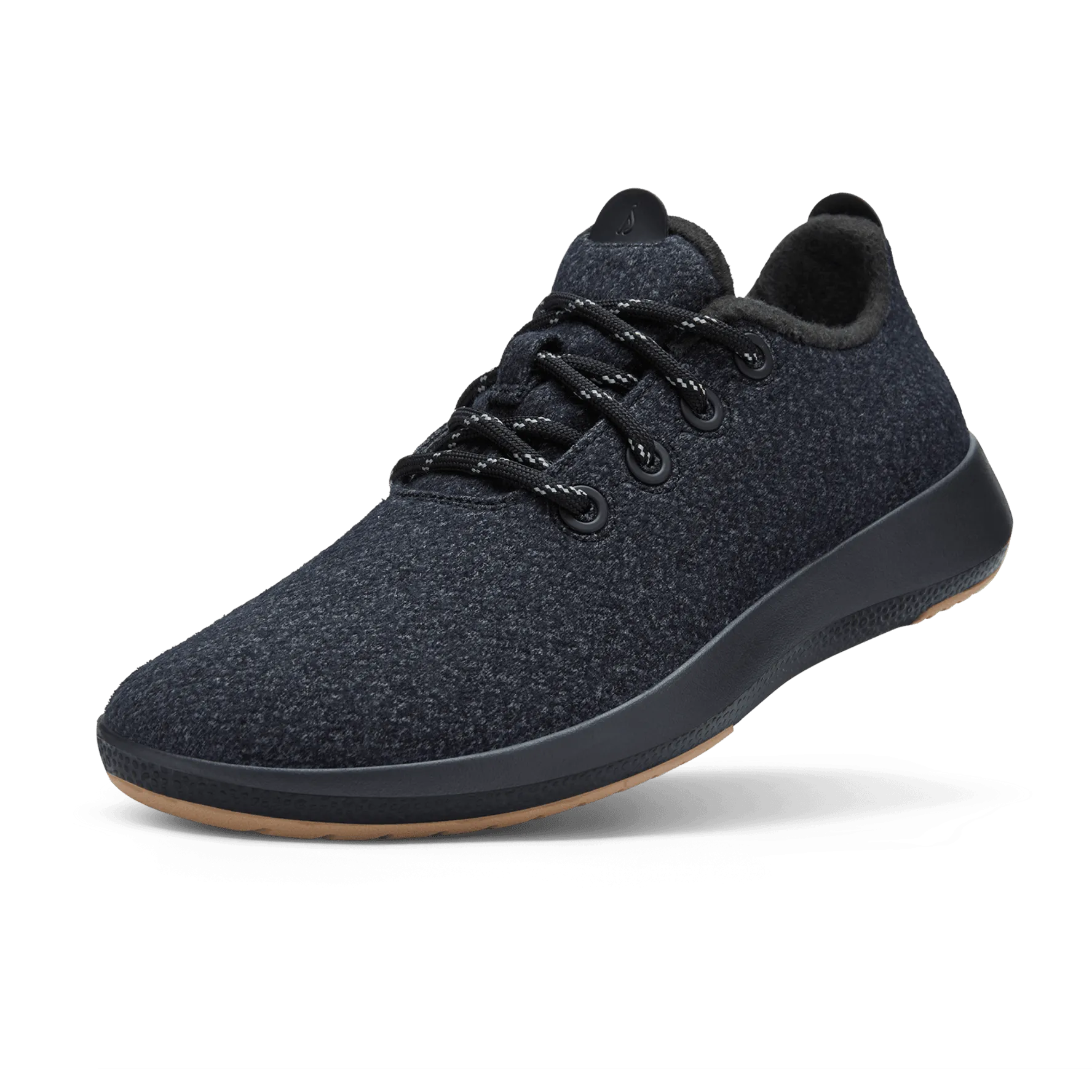 Allbirds Wool Runners Mizzles - LIMITED EDITION:Natural Black (Rugged Khaki Sole)