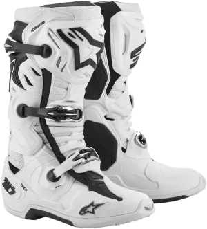 ALPINESTARS Tech 10 Supervented Boots - White - US 10 2010520-20-10 ALPINESTARS Tech 10 Supervented Boots - White - US 10 2010520-20-10