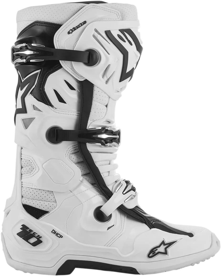 ALPINESTARS Tech 10 Supervented Boots - White - US 10 2010520-20-10