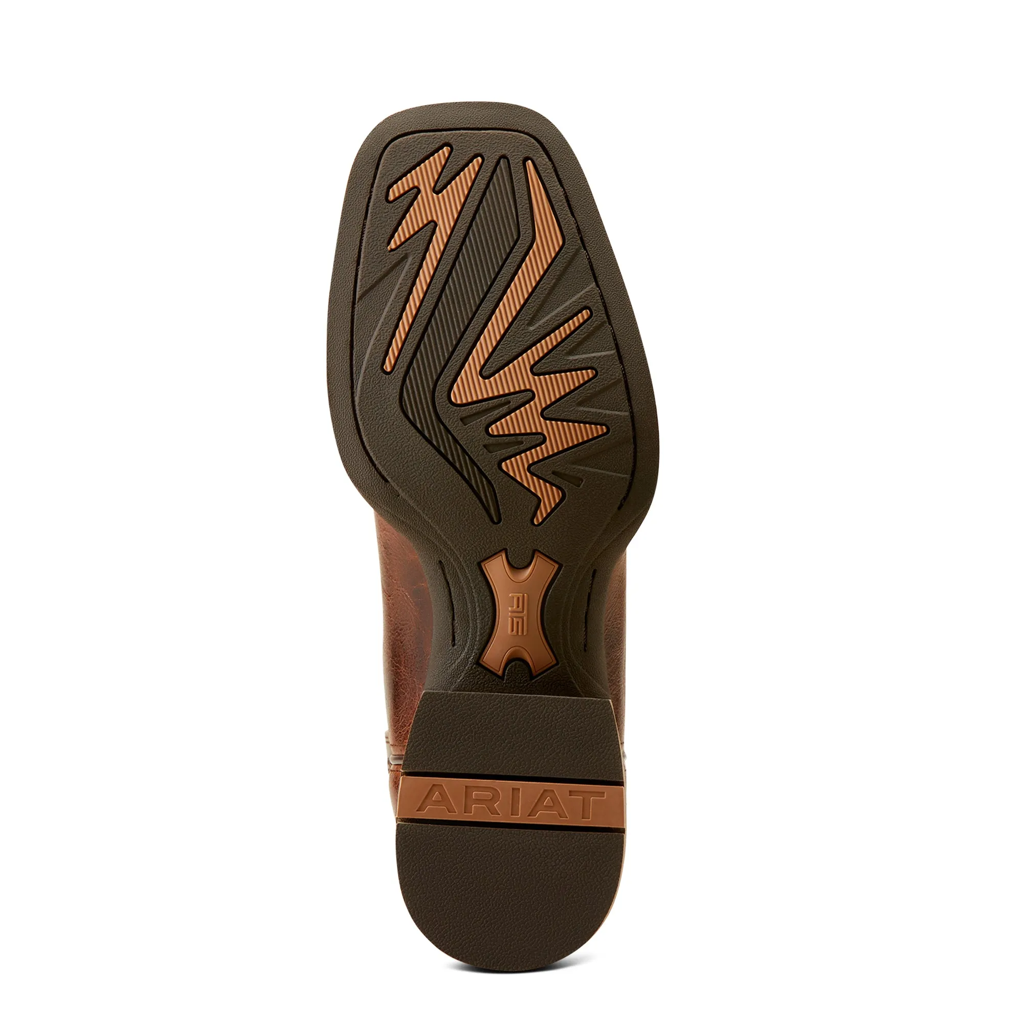 Ariat Men's Slingshot Beasty Brown & Rugged Tan Western Boots 10050936