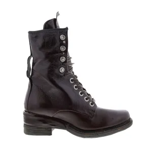 A.S. 98 Saunder A23208-201 Womens Brown Leather Lace Up Casual Dress Boots