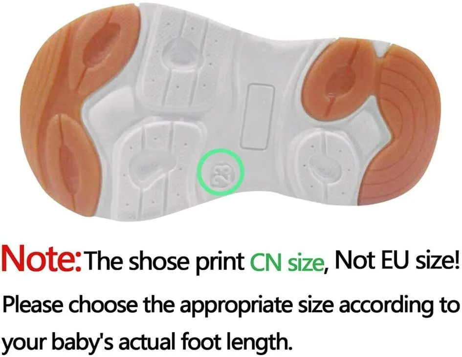 Baby Girls Boys Light Up Sports Sandals Adjustable Straps Summer Toddler Walking Shoes Open Toe Flat Outdoor