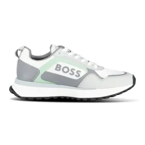 Boss Logo 'Jonah' Trainers Open White
