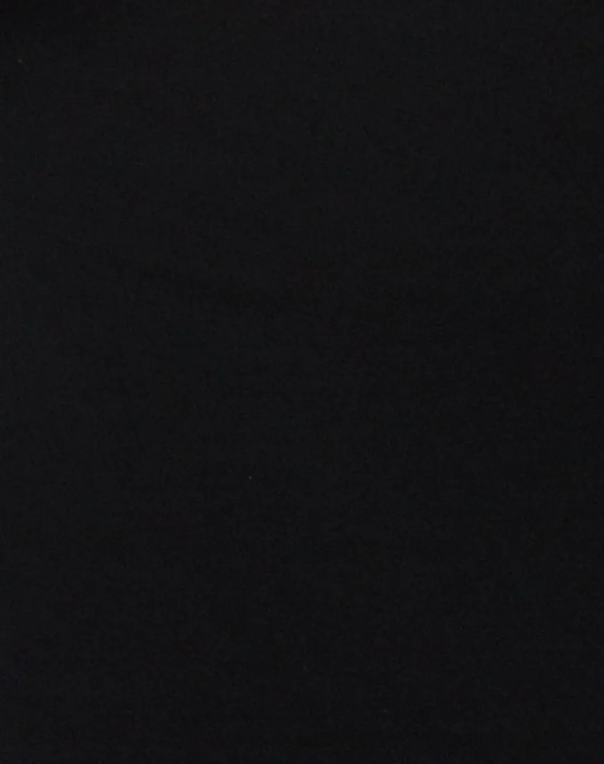 Callow Bodycon Dress in Black