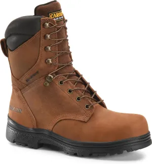 Carolina Surveyor 8" Steel Toe Waterproof Work Boot, Brown - 14 Medium