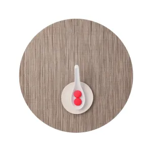 chilewich | placemat round | bamboo dune