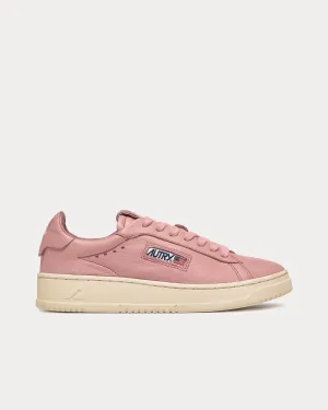 Dallas Goatskin Peach Low Top Sneakers