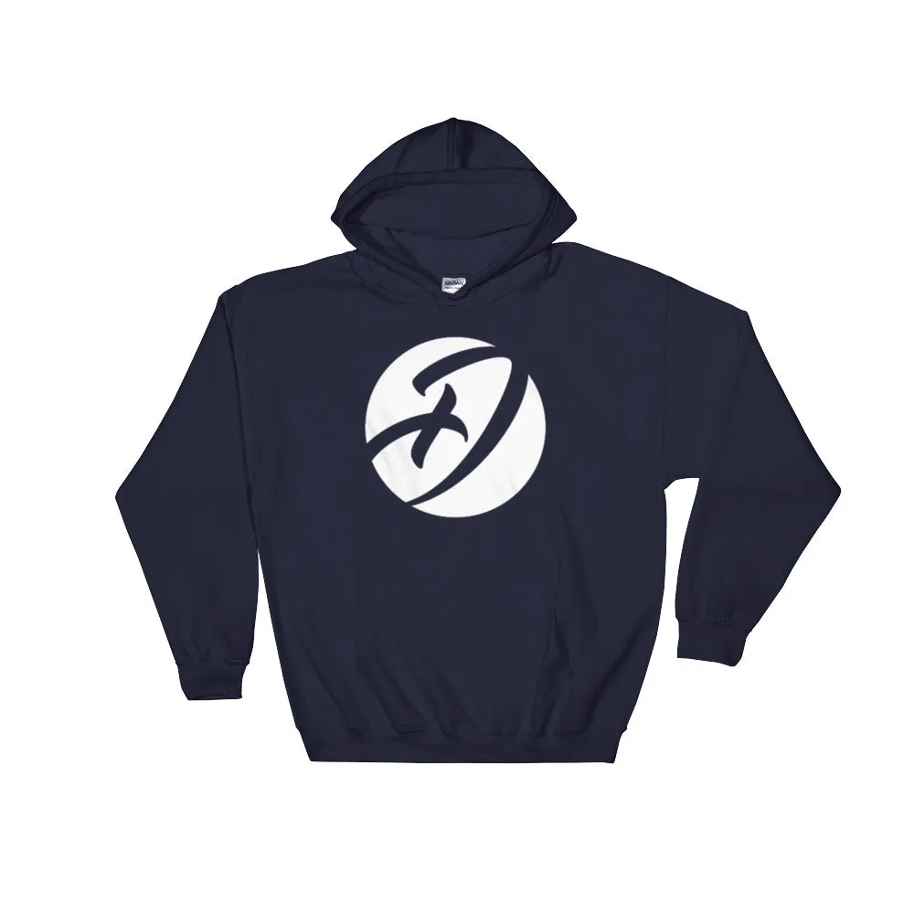 DieselDonlow Classic White Logo Hoodie