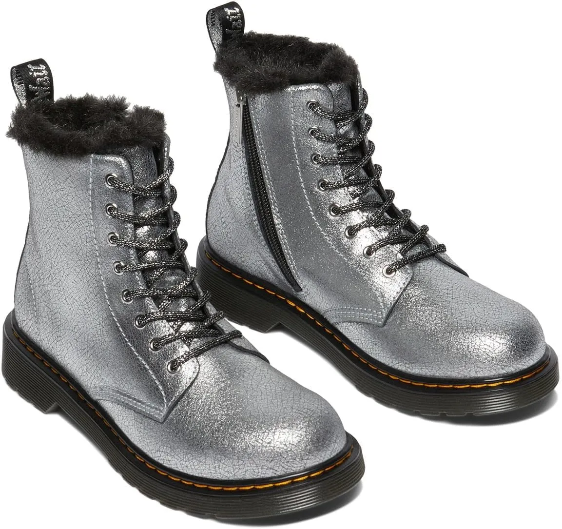 Dr. Martens Unisex-Child 1460 Serena Youth (Big Kid) Ankle Boot