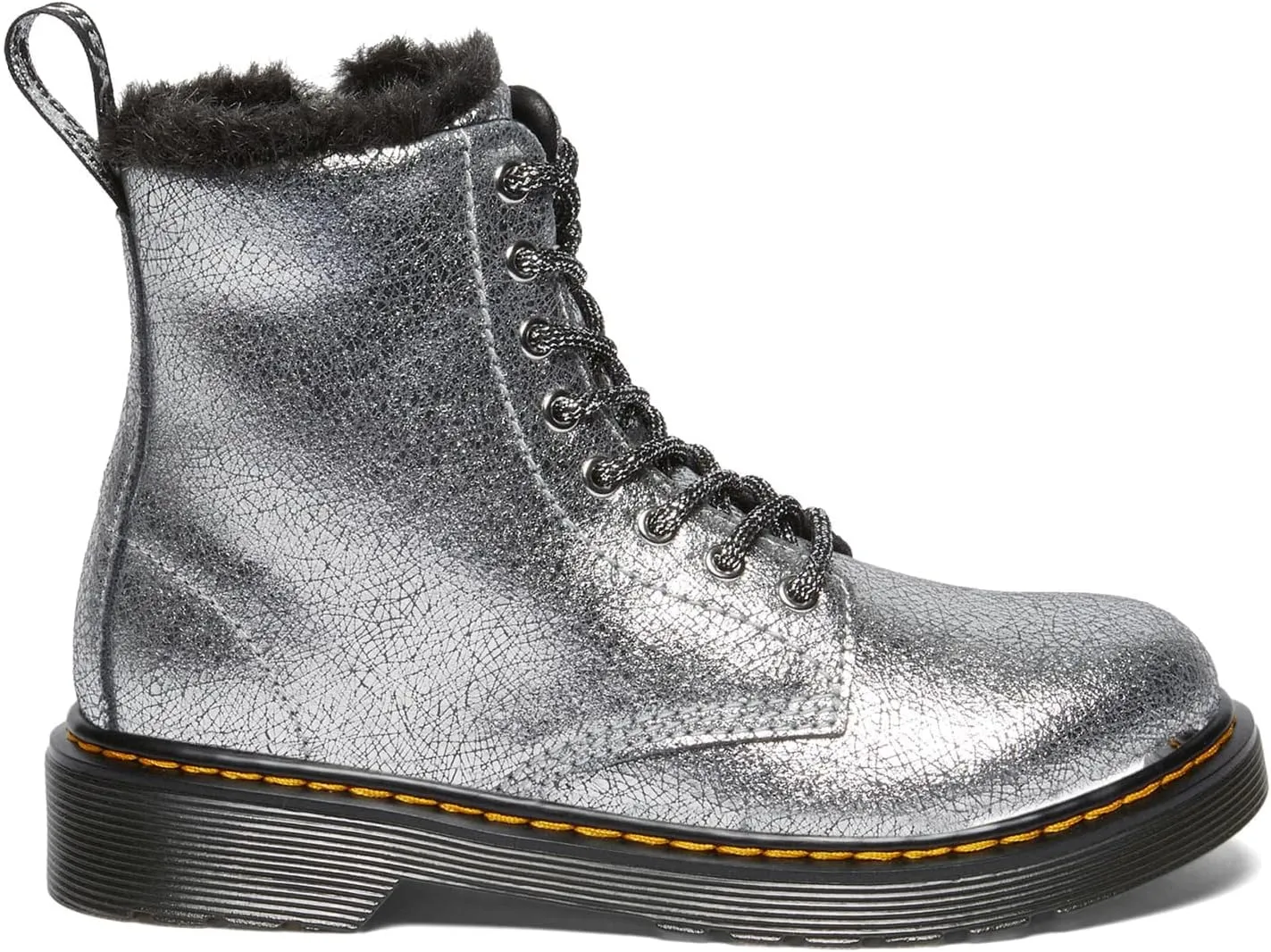Dr. Martens Unisex-Child 1460 Serena Youth (Big Kid) Ankle Boot