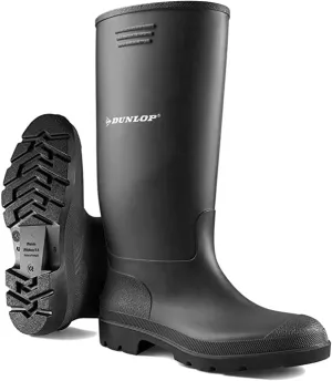 Dunlop Adult Wellies - Black