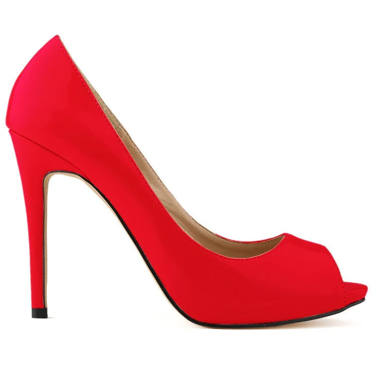 Fashion Super High Heels Peep-Toe Sandals