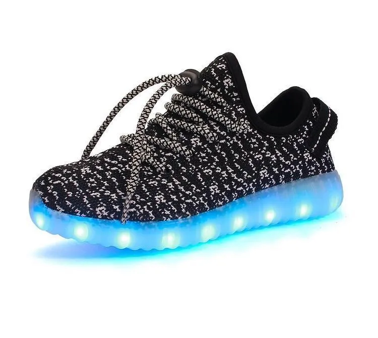 Flashez Infants Black/White - L.E Deezy Shoes