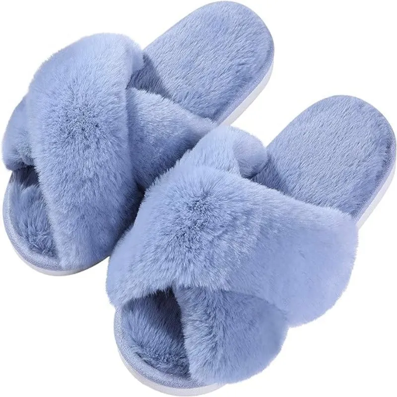 Fluffy Comfy Light Weight Sliders