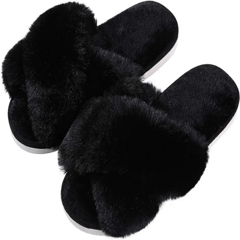 Fluffy Comfy Light Weight Sliders