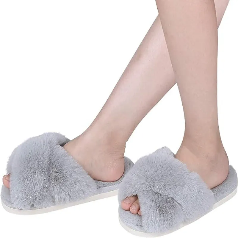 Fluffy Comfy Light Weight Sliders