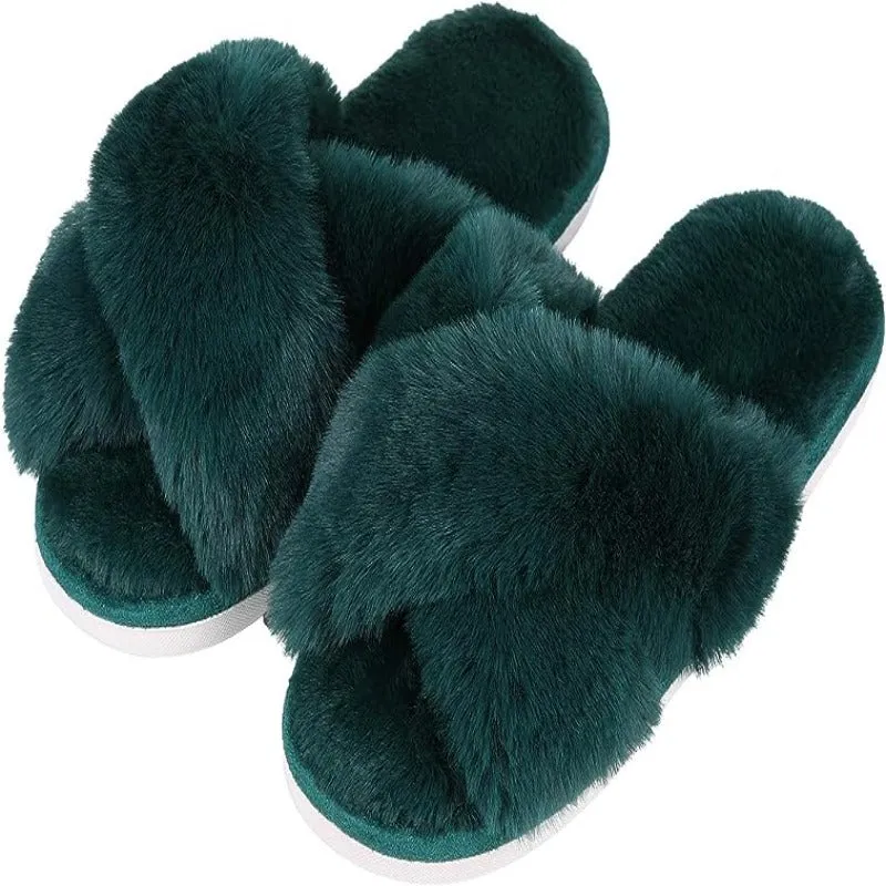 Fluffy Comfy Light Weight Sliders