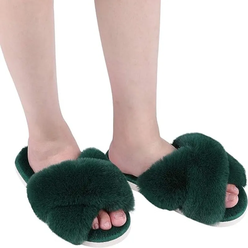 Fluffy Comfy Light Weight Sliders