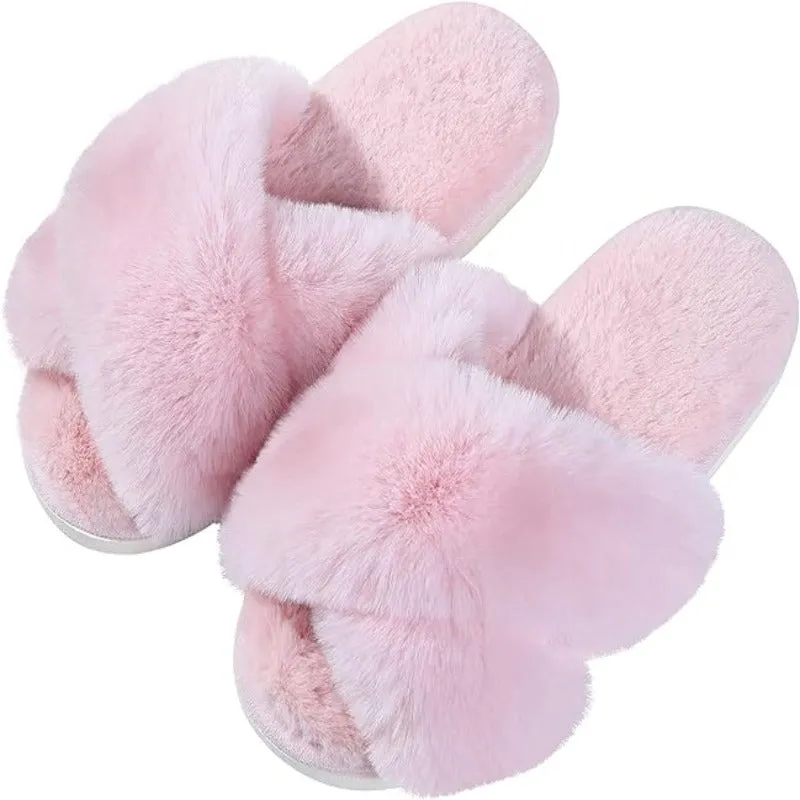 Fluffy Comfy Light Weight Sliders