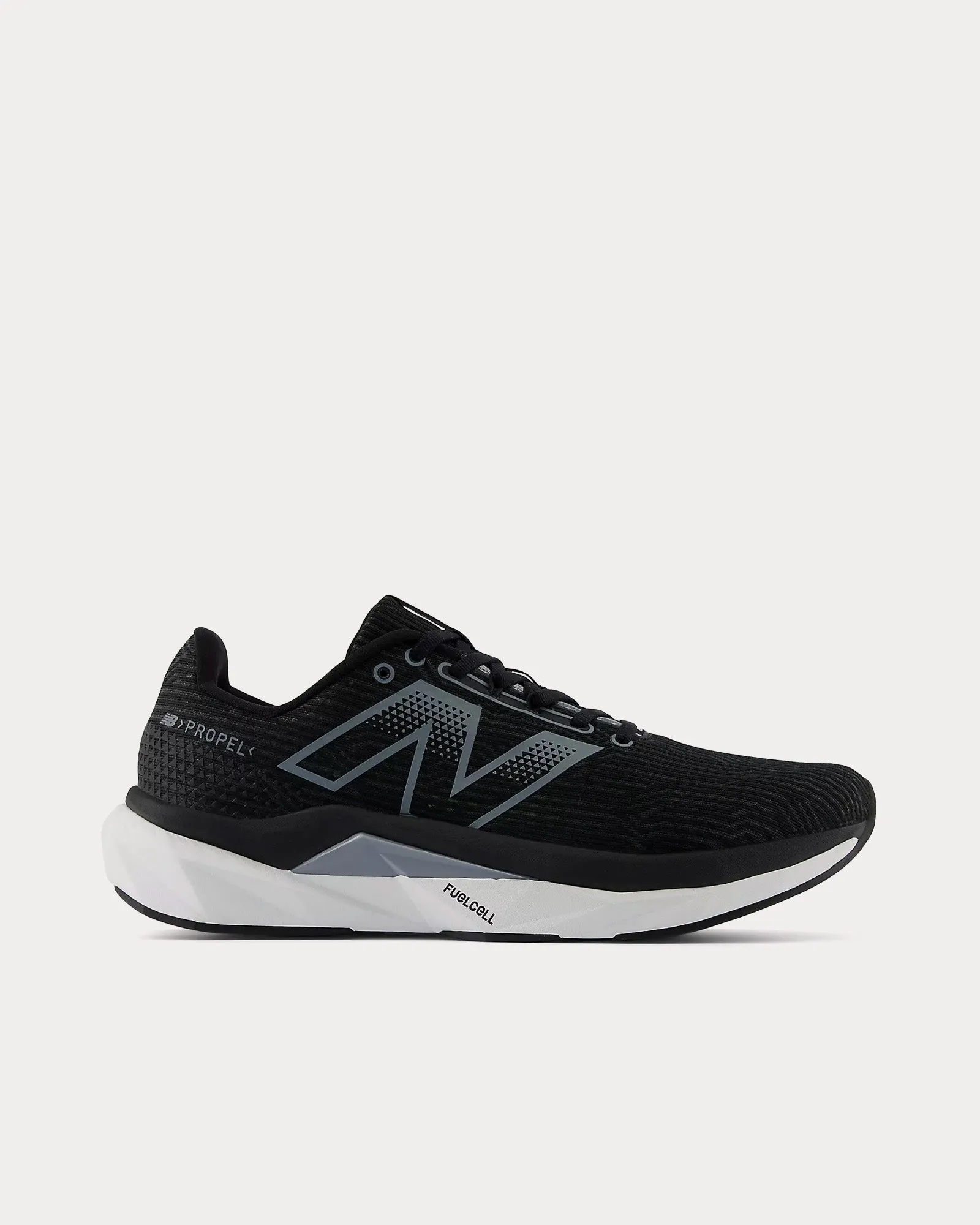 FuelCell Propel v5 Black / White / Steel Running Shoes