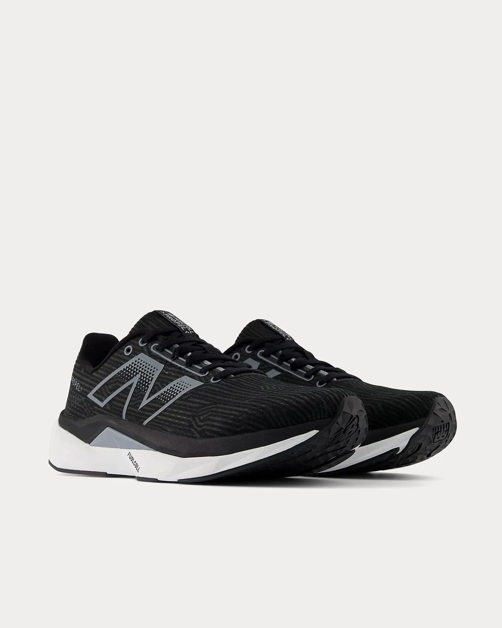 FuelCell Propel v5 Black / White / Steel Running Shoes