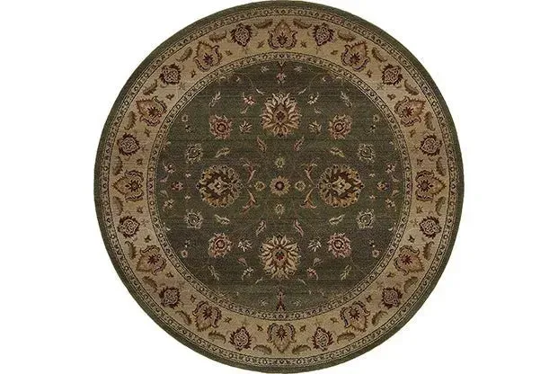 Genesis 34F Green/ Beige Rug