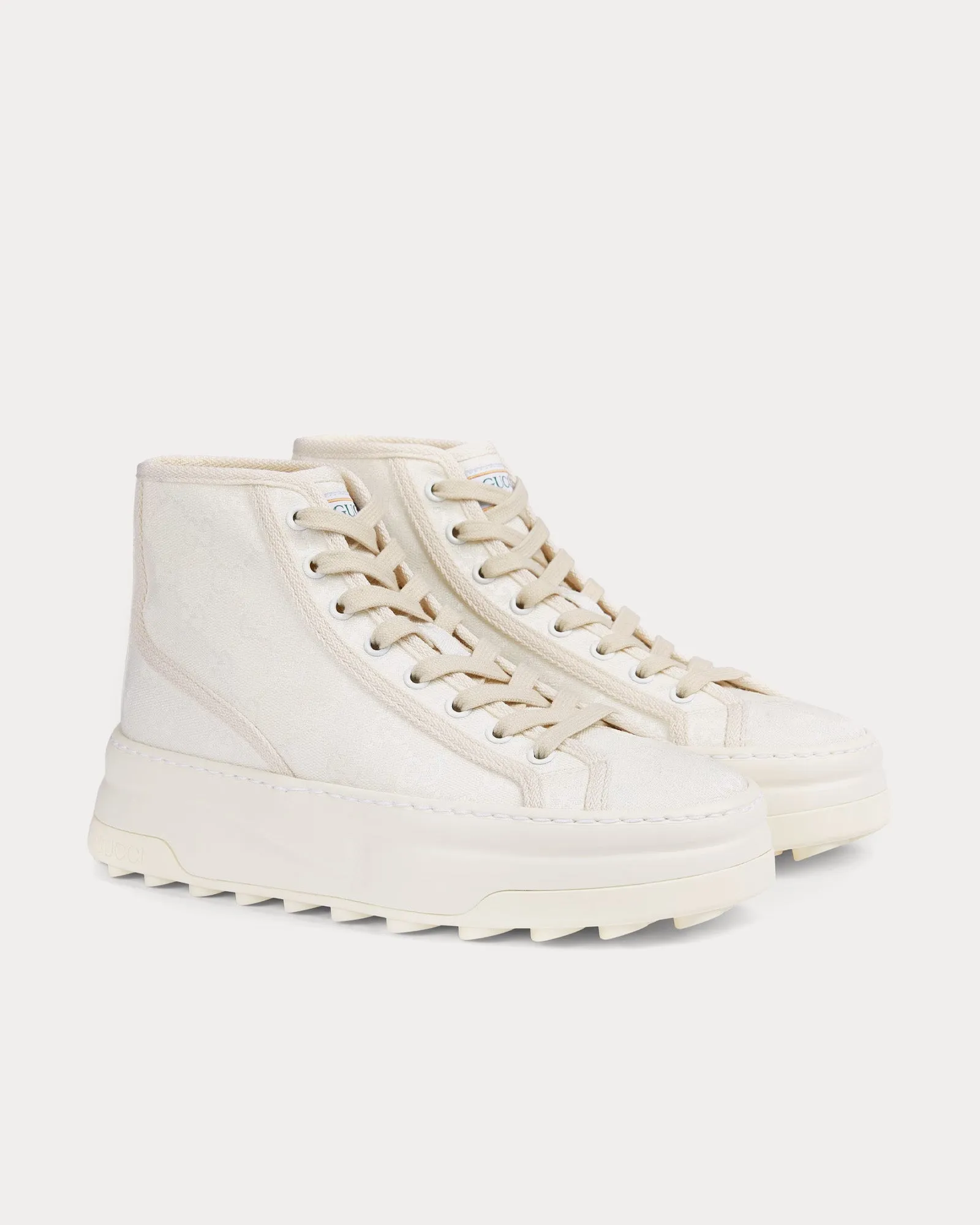 GG Original Canvas White High Top Sneakers