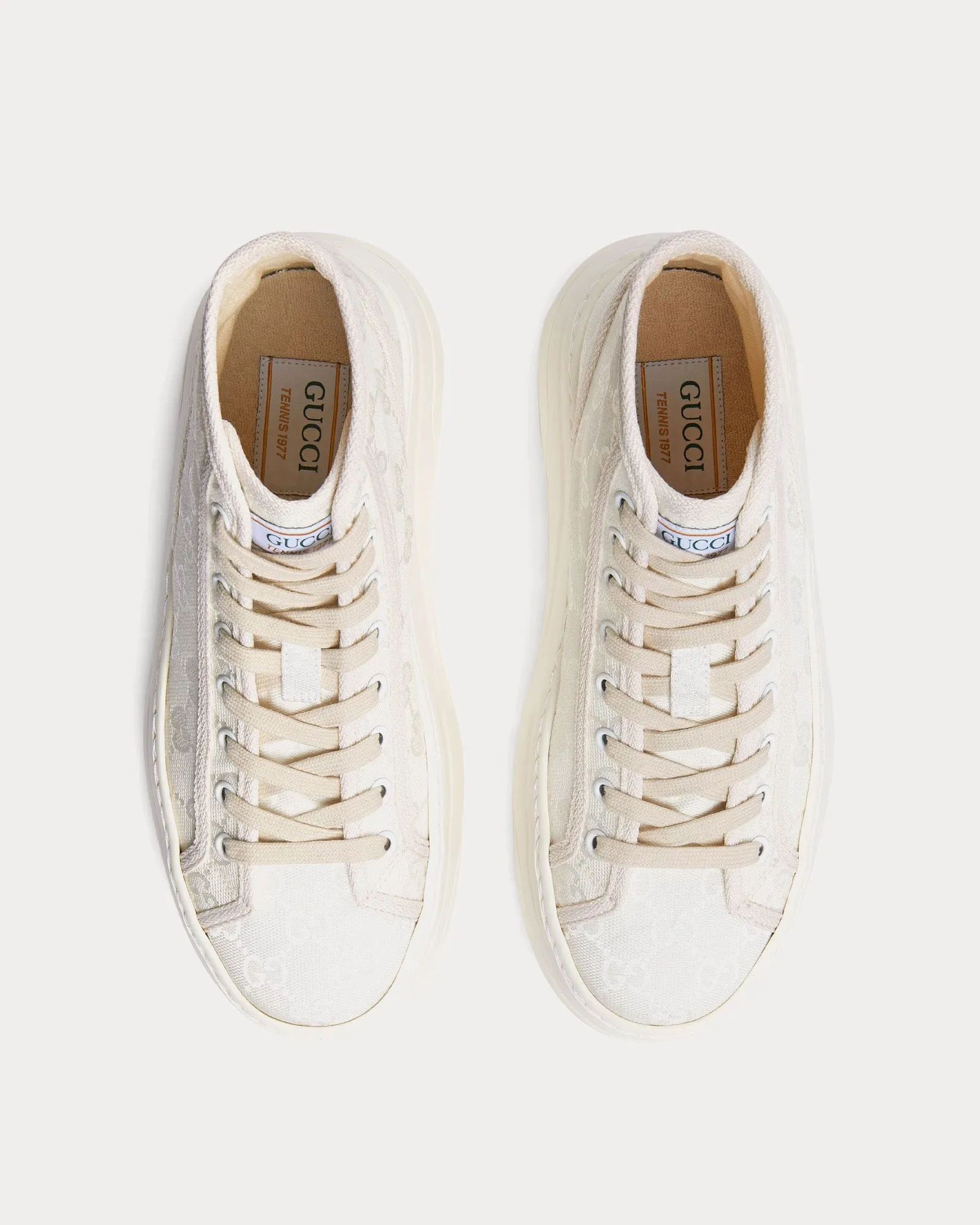 GG Original Canvas White High Top Sneakers