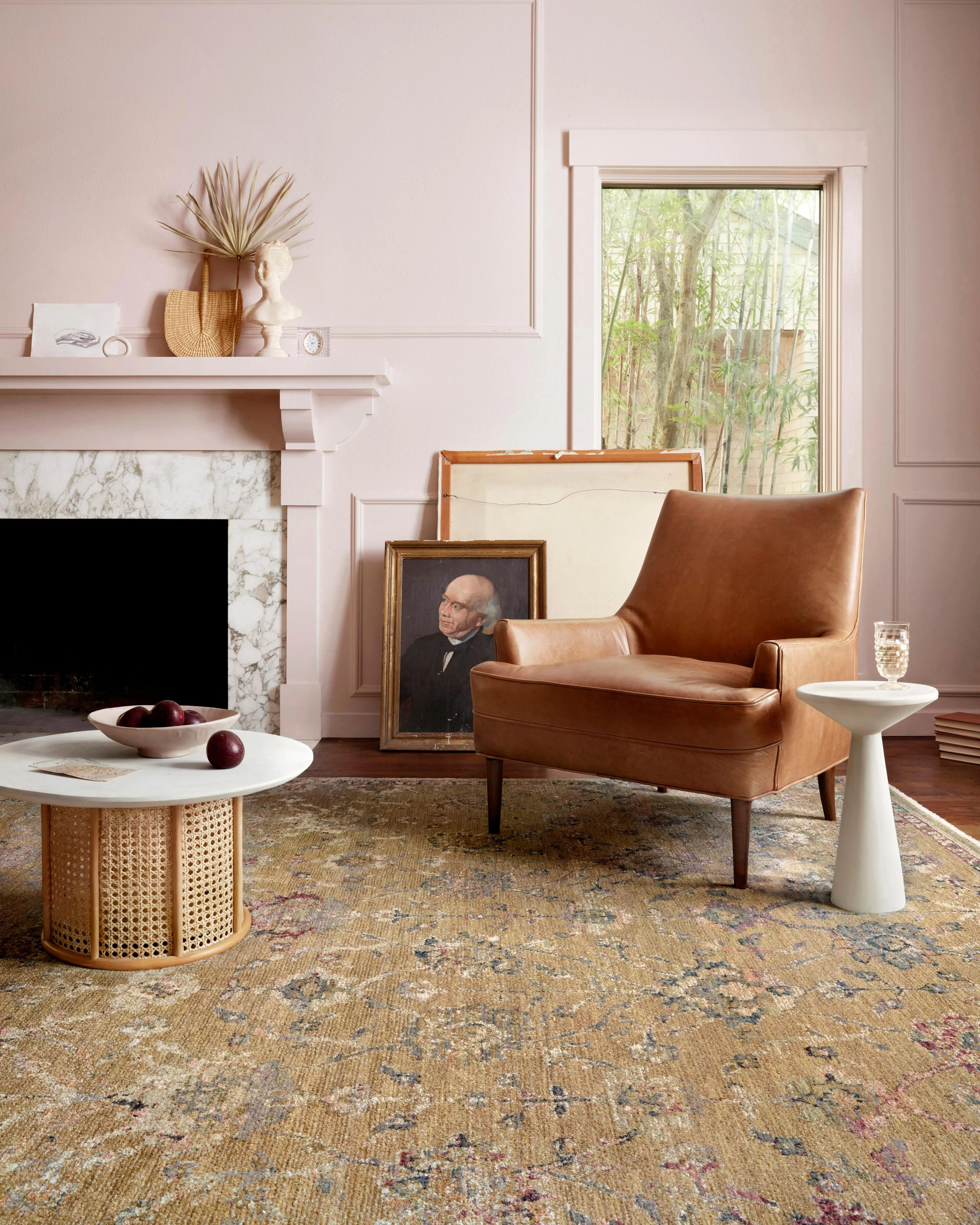 Giada Rug in Navy & Multi