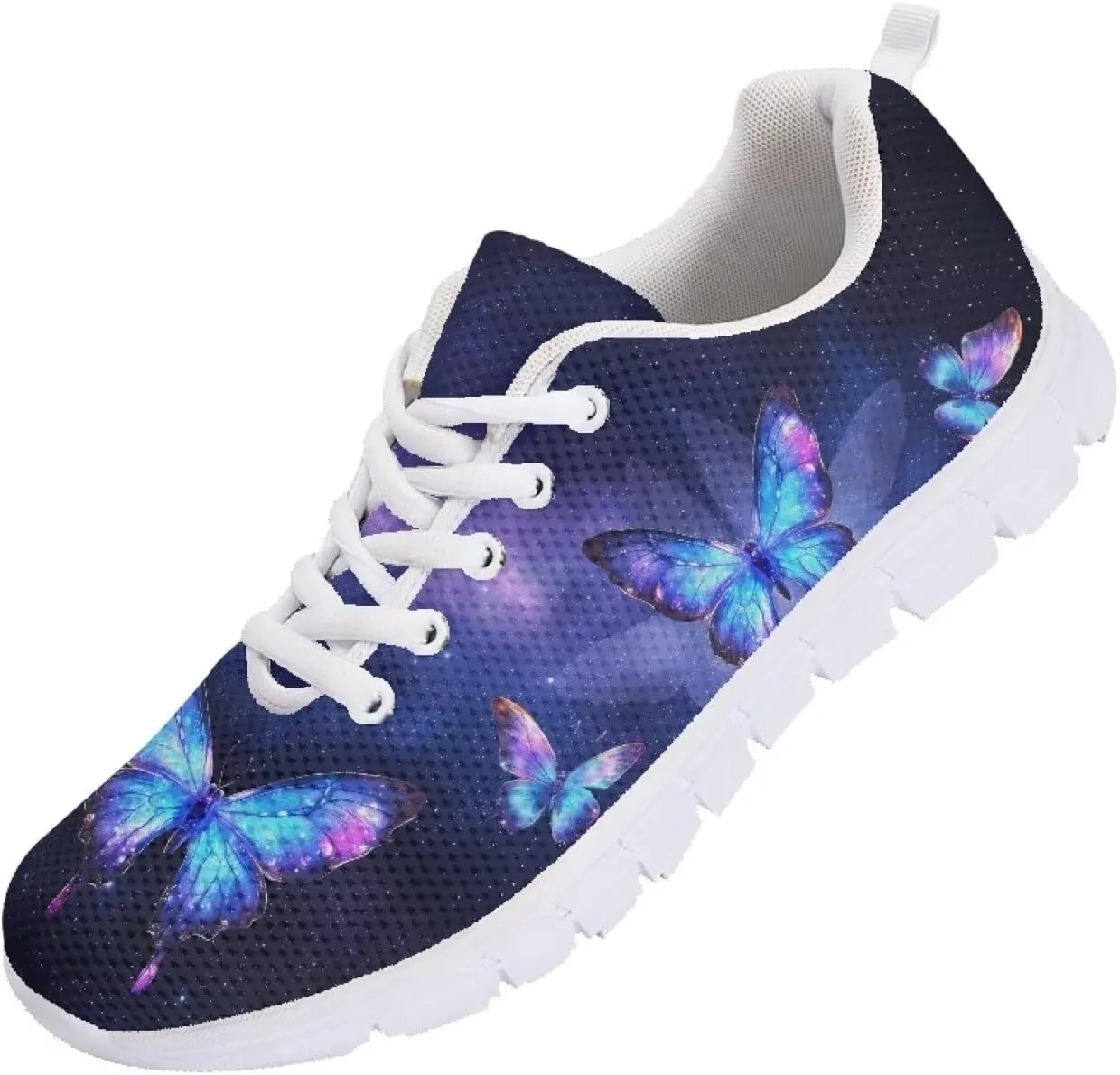 GIFTPUZZ Womens Athletic Walking Sneakers Running Shoes Sports Trainers Low Top Anti-Slip Lace Up Size 5-12