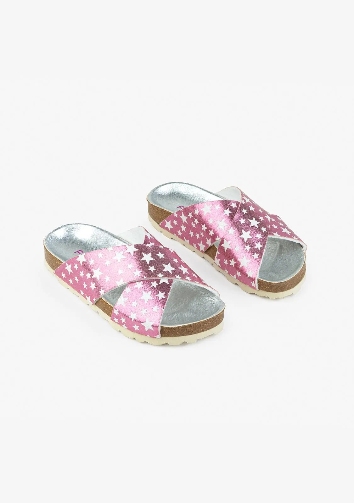 Girl's Stars Pink Bio Sandals