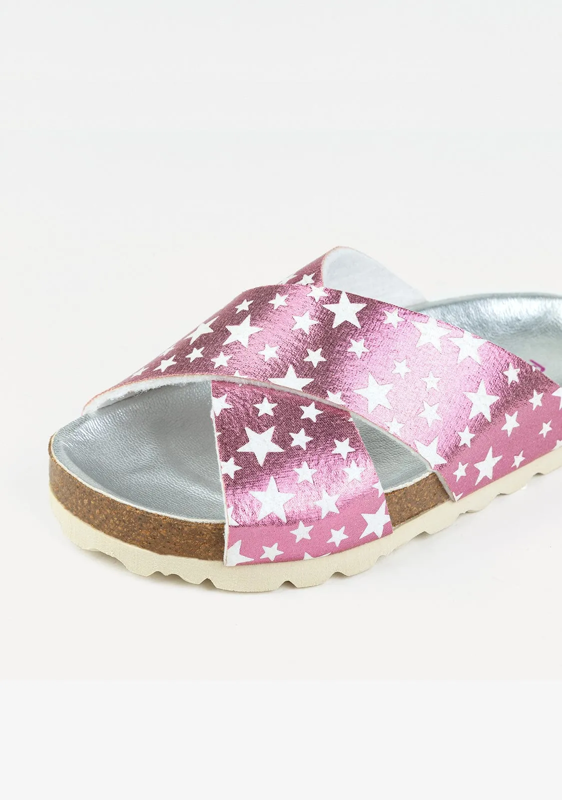 Girl's Stars Pink Bio Sandals