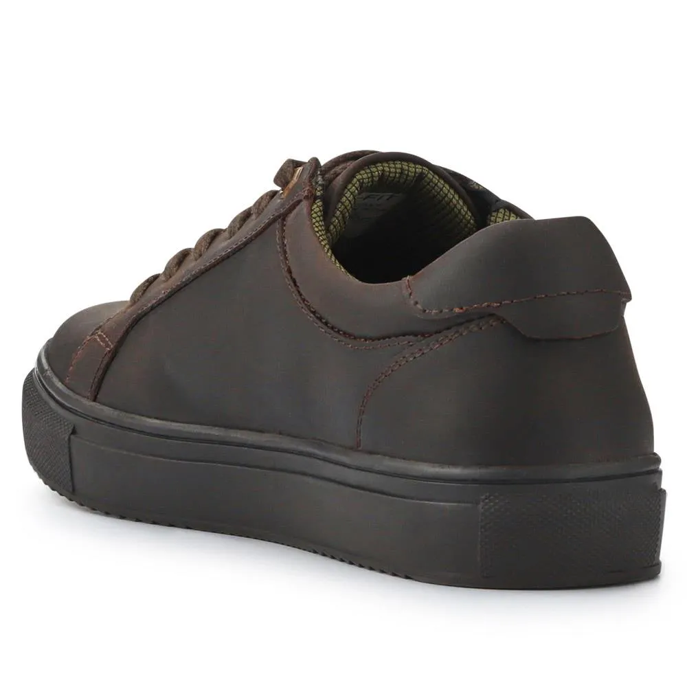 Harlow Cushioned Leather Trainers - HARLOW / 326 971
