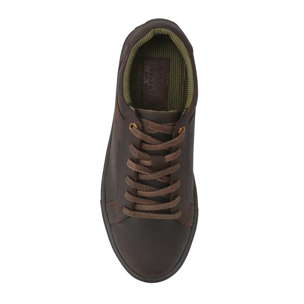 Harlow Cushioned Leather Trainers - HARLOW / 326 971