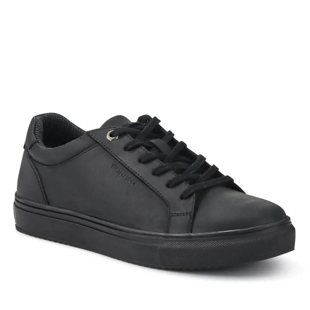Harlow Cushioned Leather Trainers - HARLOW / 326 971