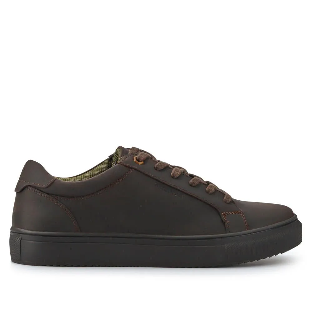Harlow Cushioned Leather Trainers - HARLOW / 326 971