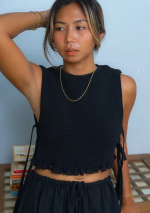 helen bib - black