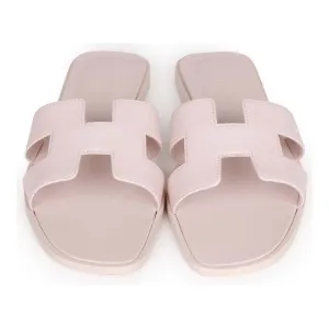Hermes Oran Sandals Rose Petale 40