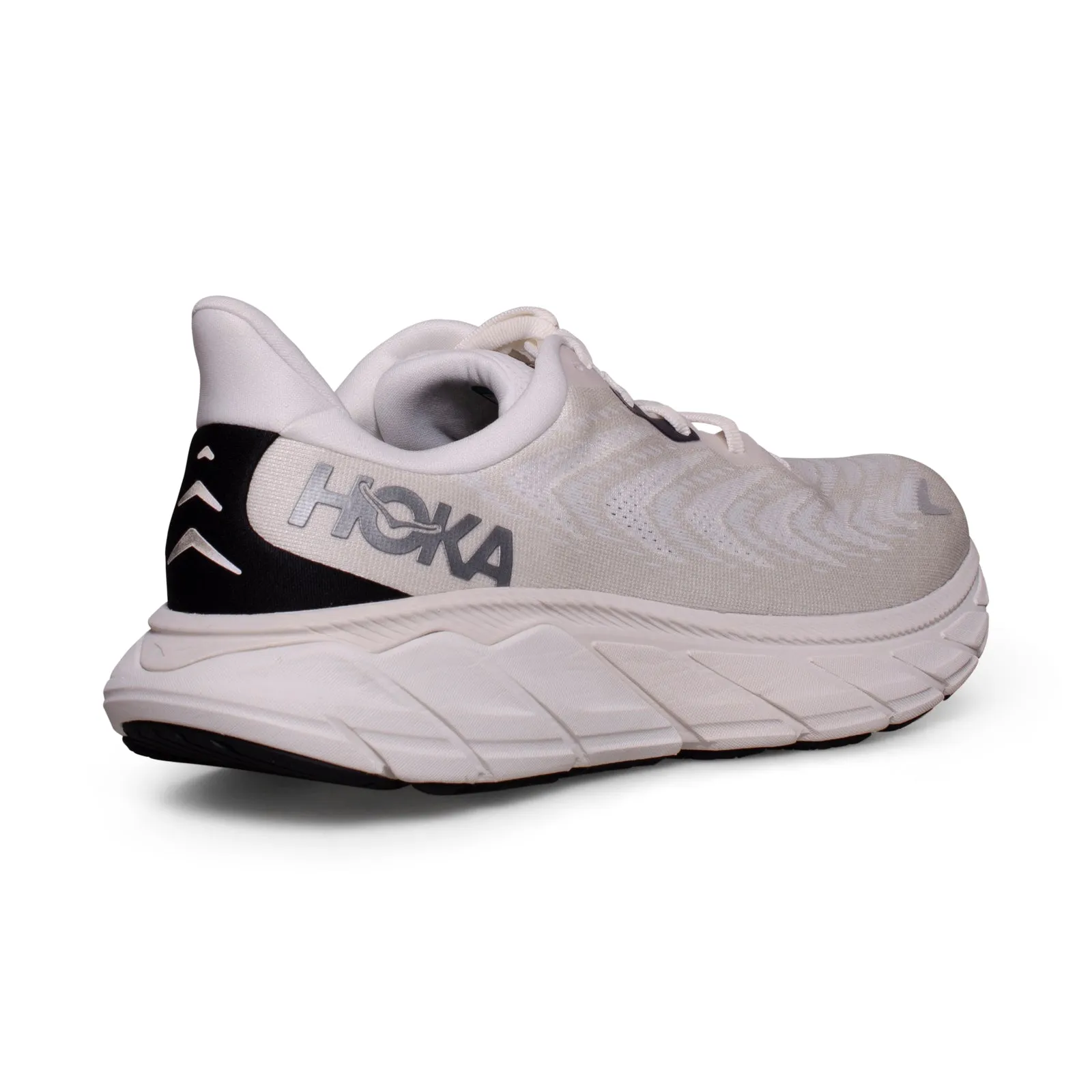 Hoka One One Arahi 6 Blanc De Blanc / Steel Wool Running Shoes - Men's