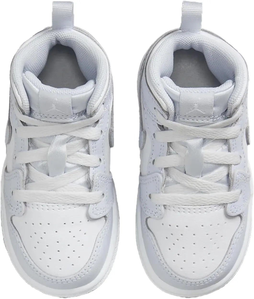 Jordan 1 Mid Baby/Toddler Shoes (FD8782-400, Cobalt Bliss/Neutral Grey/White)