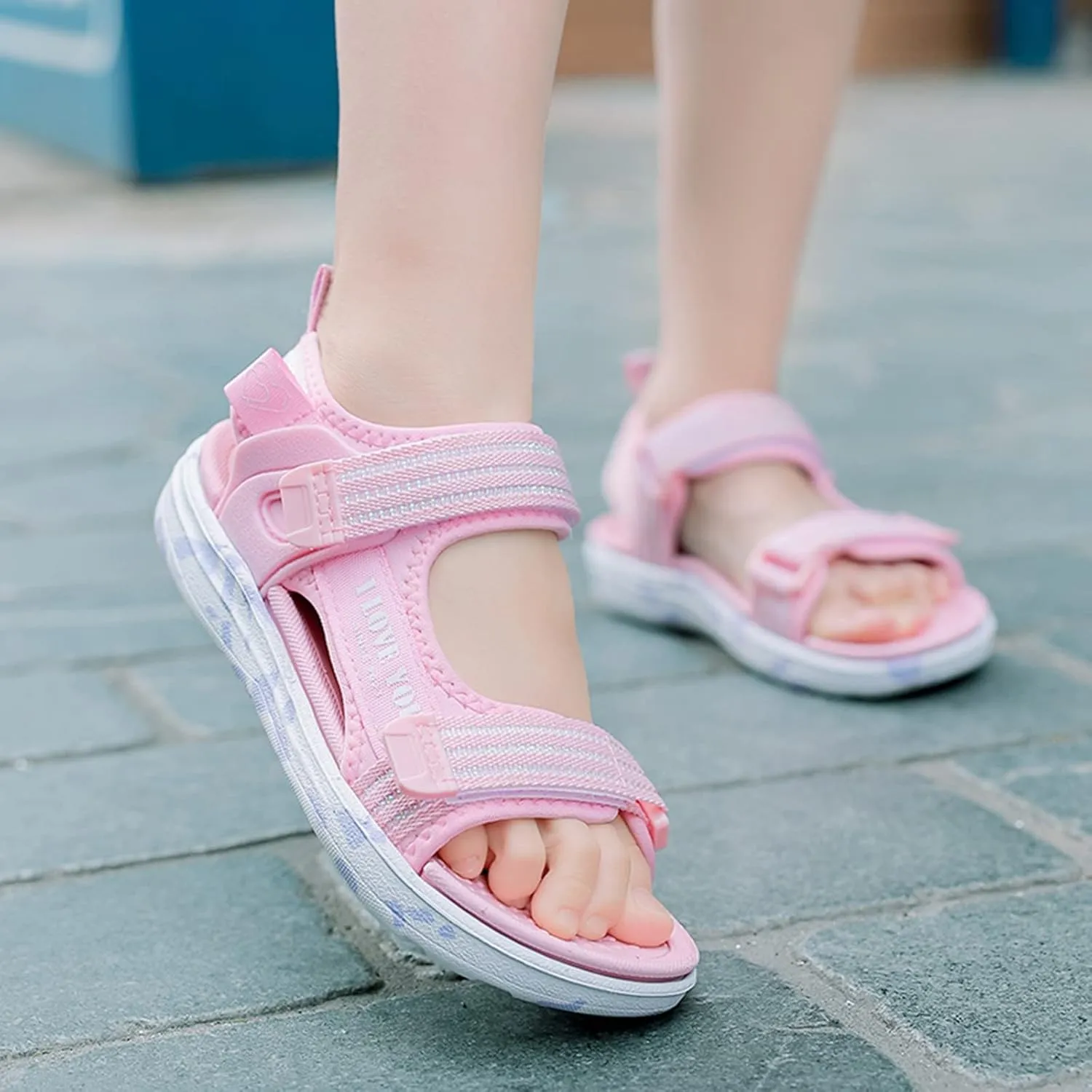 Kids Water Shoes Sandals Light Girl Sandals Big Children Soft Bottom Girls Beach Shoes Girls Dress Shoe