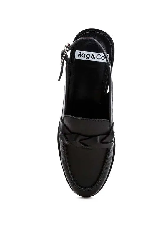 London Leather Loafers From Tallulah Lou