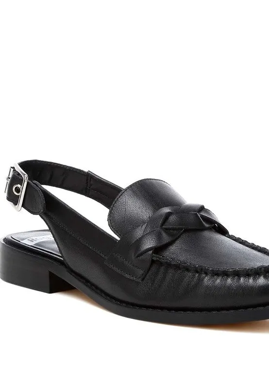 London Leather Loafers From Tallulah Lou