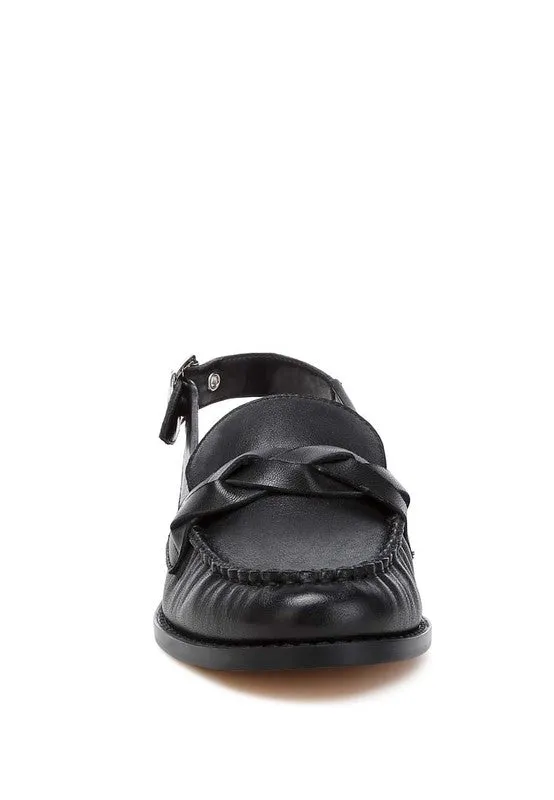 London Leather Loafers From Tallulah Lou